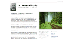 Desktop Screenshot of drpetermilhado.com